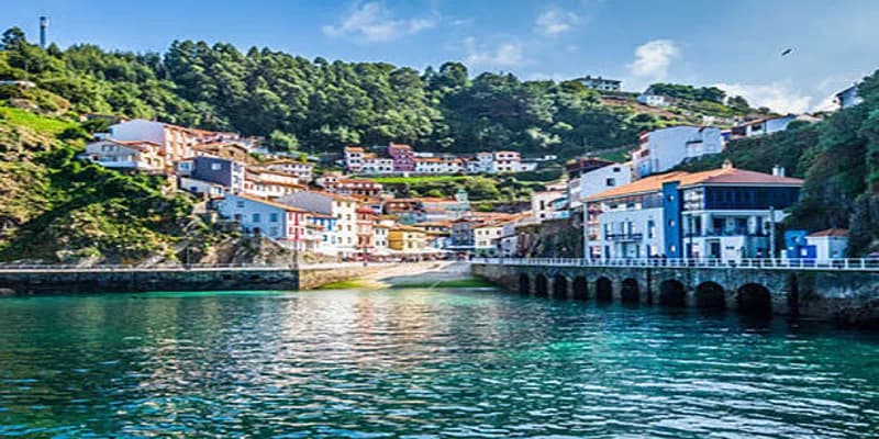 Paisajes y atracciones de Cudillero, Asturias