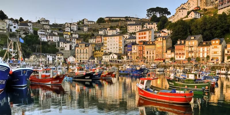 Paisajes y atracciones de Luarca, Asturias